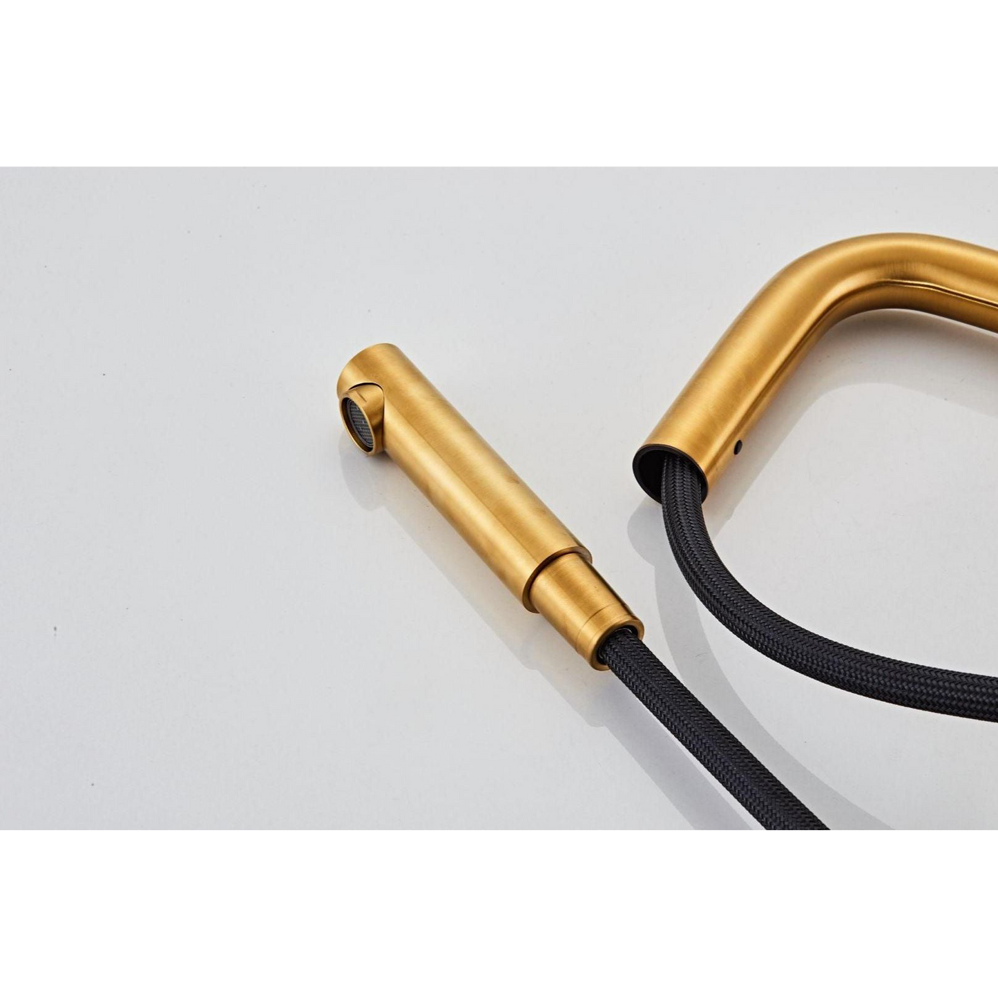 Kitchen faucet with pull-out - Brushed gold