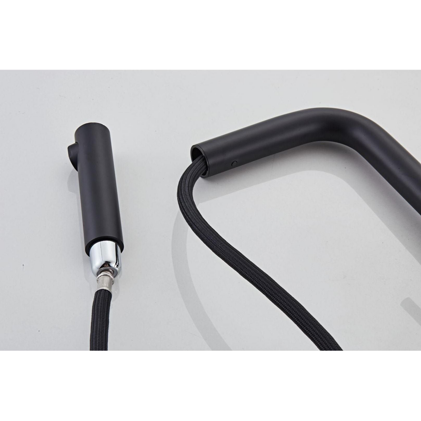 Kitchen tap with pull-out - Black