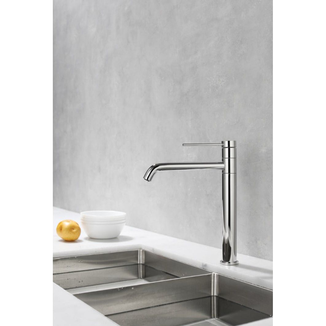 Kitchen faucet w/adjustable faucet - Polished (chrome)