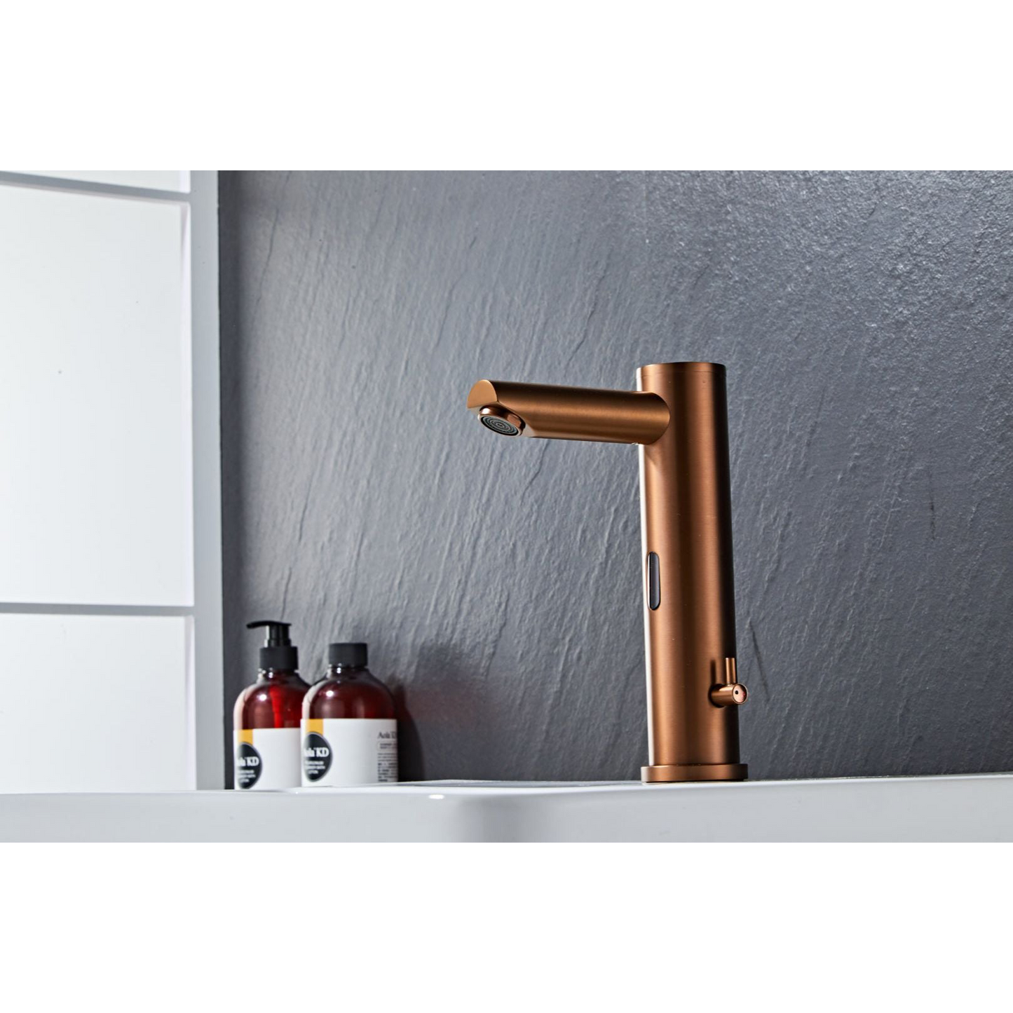 Washbasin fitting w/sensor - Copper