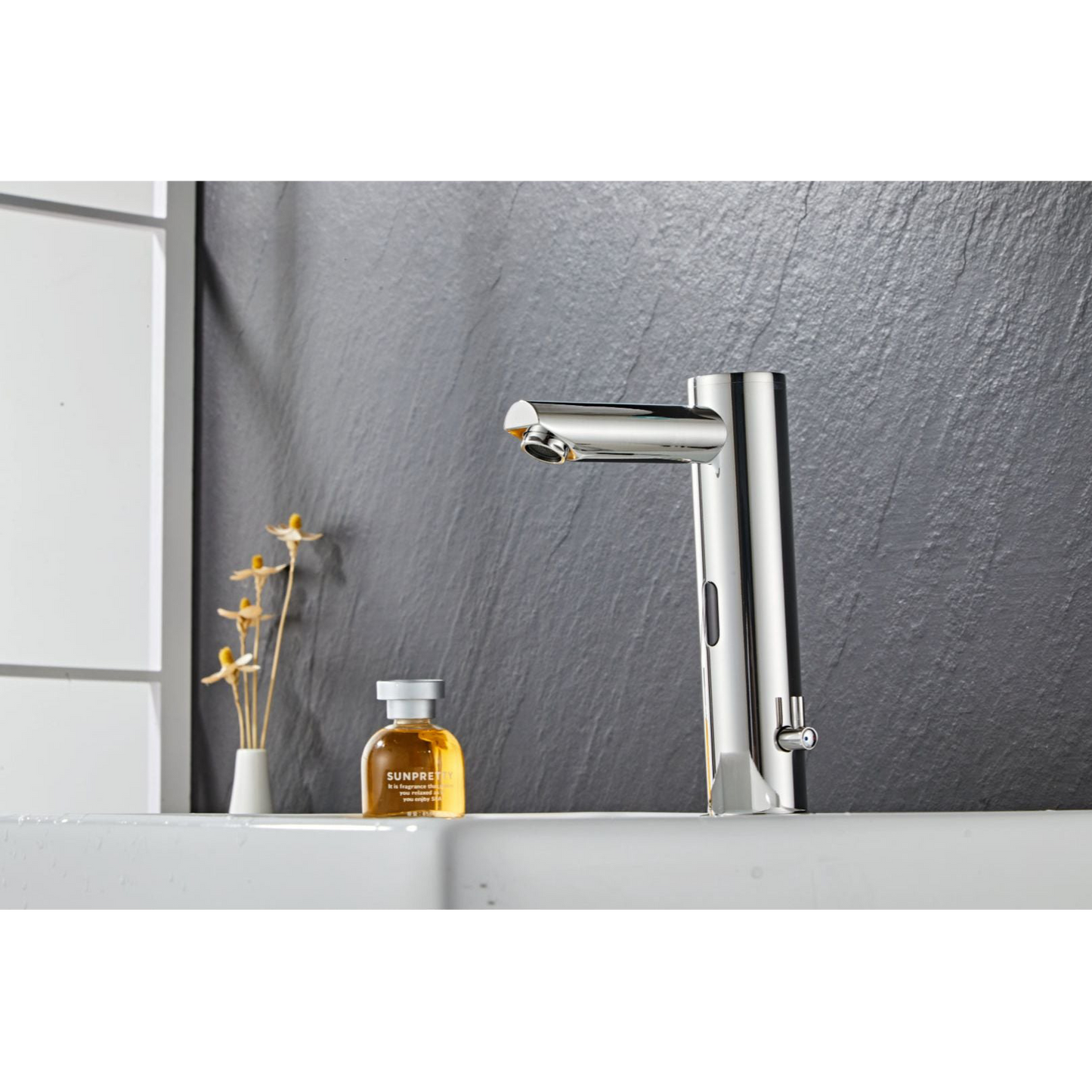 Washbasin faucet w/sensor - Polished (chrome)