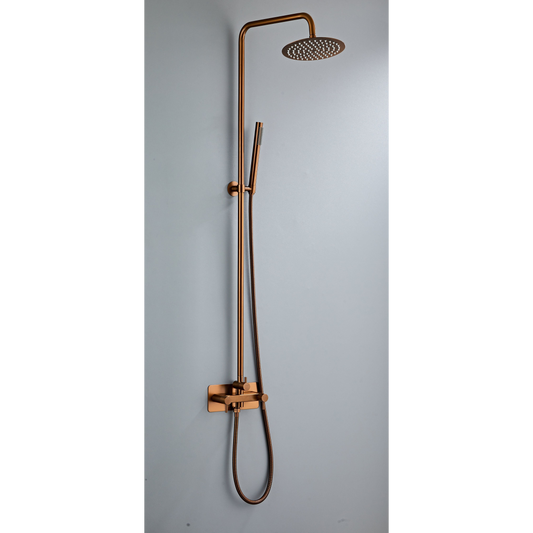 Outdoor Showerset - Hot &amp; Cold - Copper