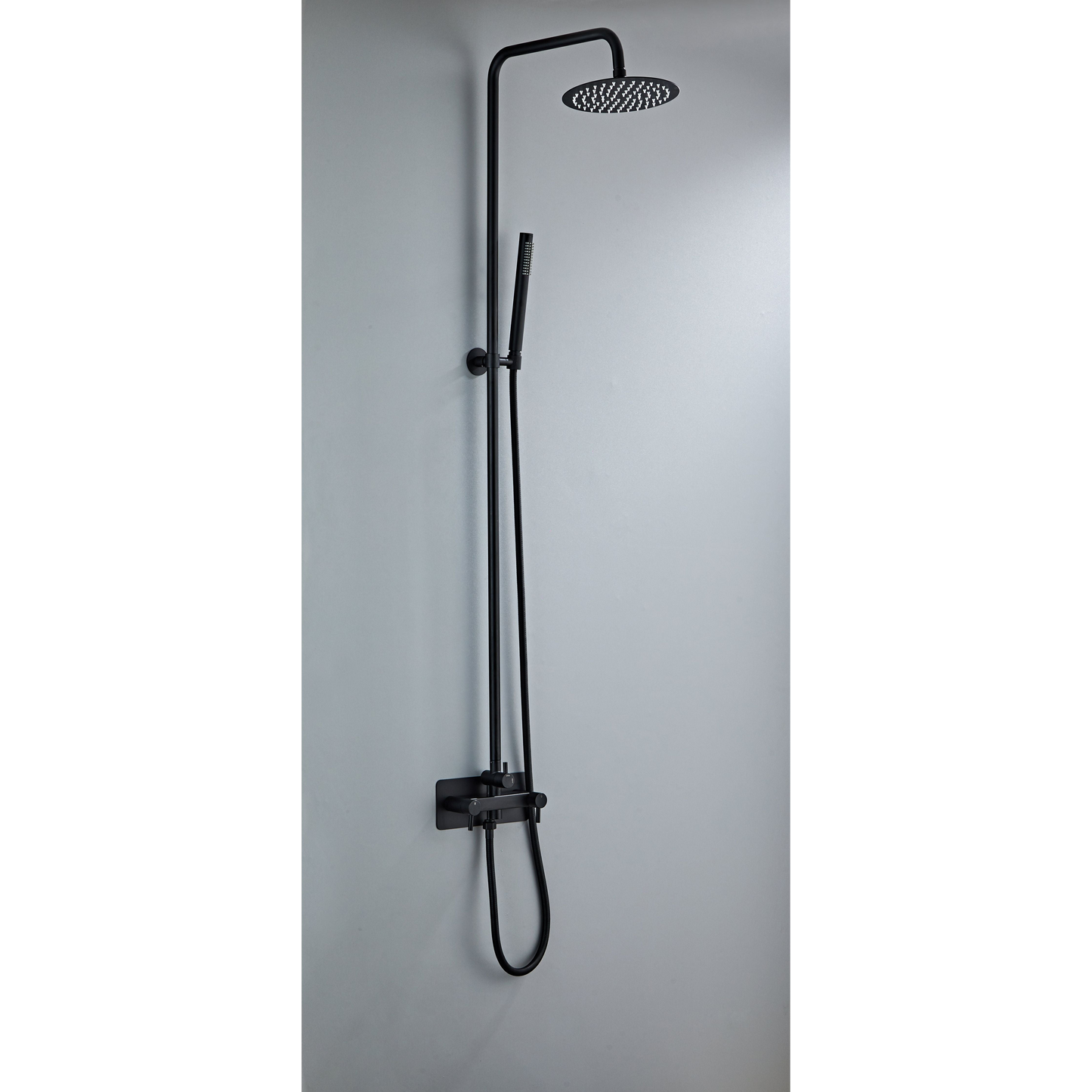 Outdoor Showerset - Hot &amp; Cold - Black