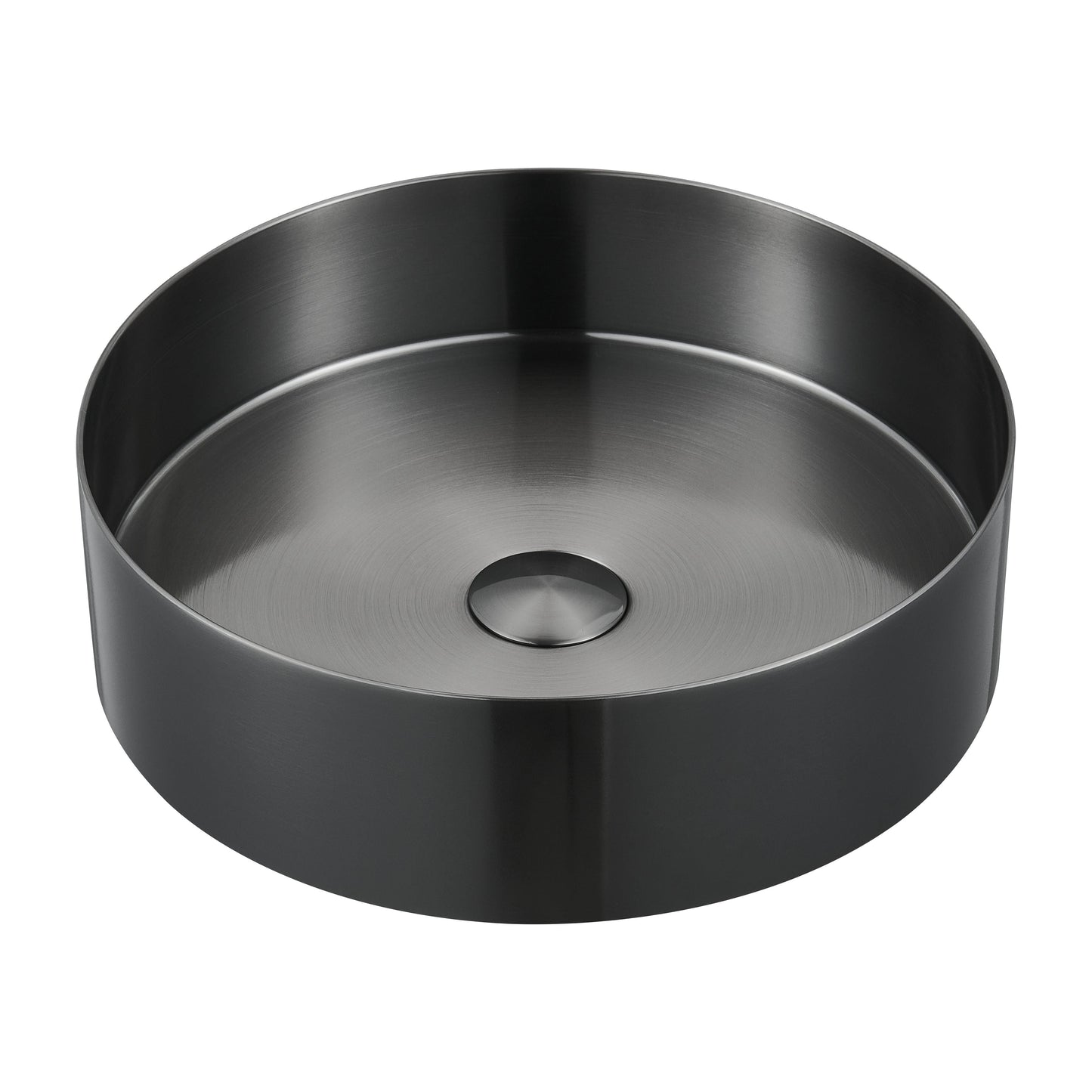 Top mounted sink - Round - Black