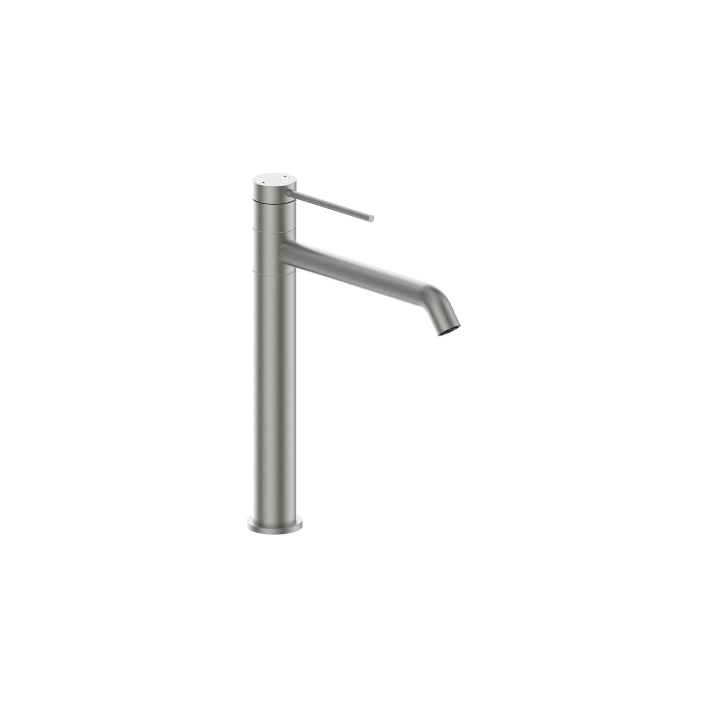 Kitchen faucet w/adjustable tap - Brushed steel